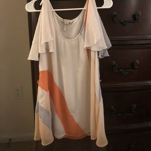 BCBG tri colored top